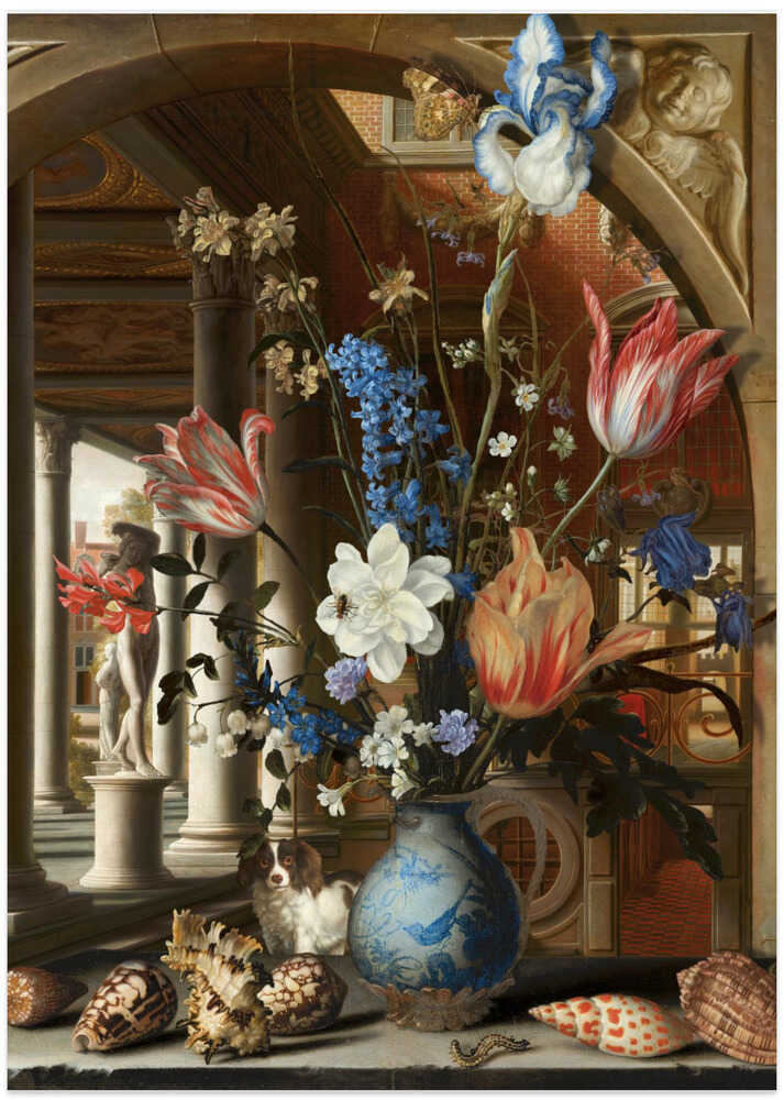 A Still Life With Perspective Dutch Masters Combined
