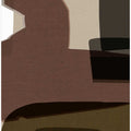 Layered Geometric Shapes And Earthy Tones