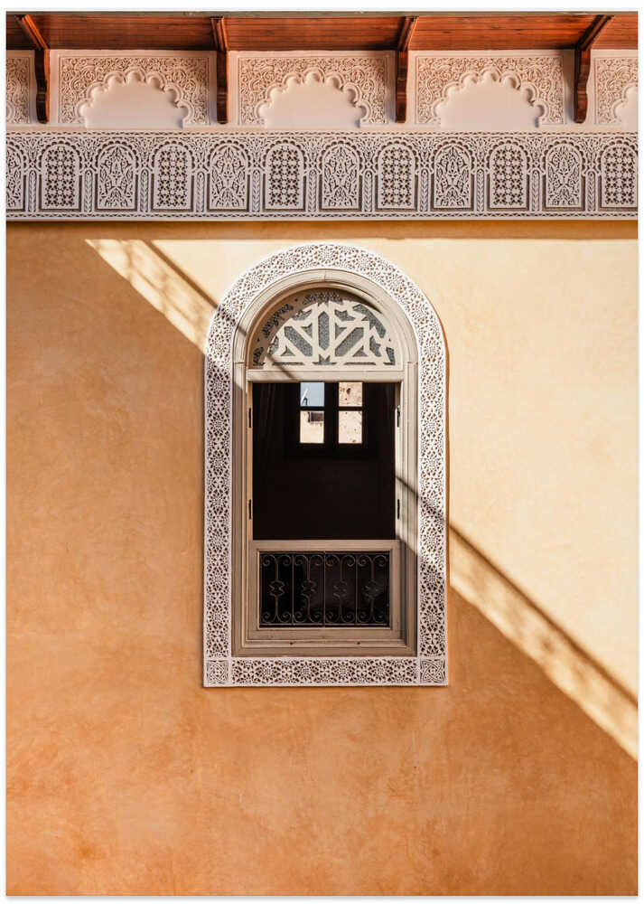 Shadow On A Wall In Morocco