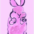 Pink Rabbit Whimsy