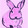 Pink Bunny Whimsy