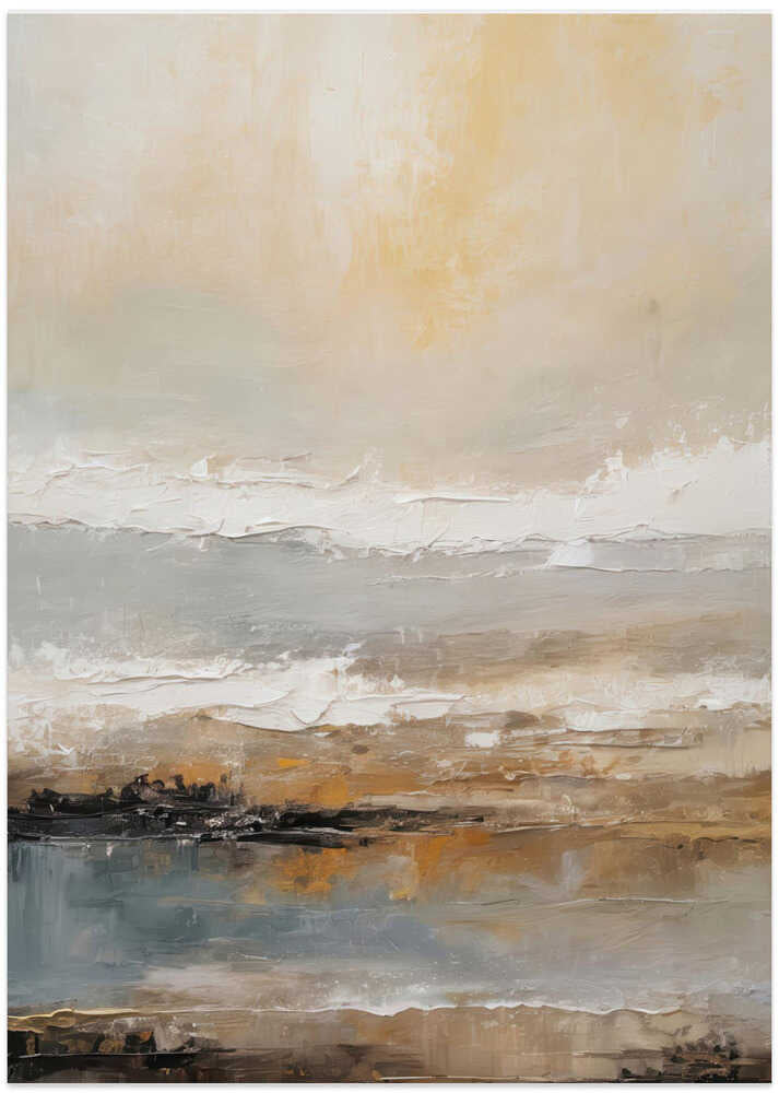 Quiet Shoreline At Dusk