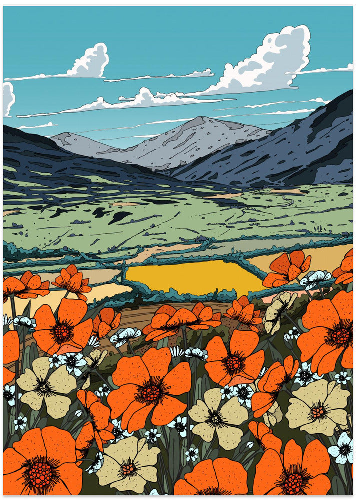 Wildflower Meadow Landscape