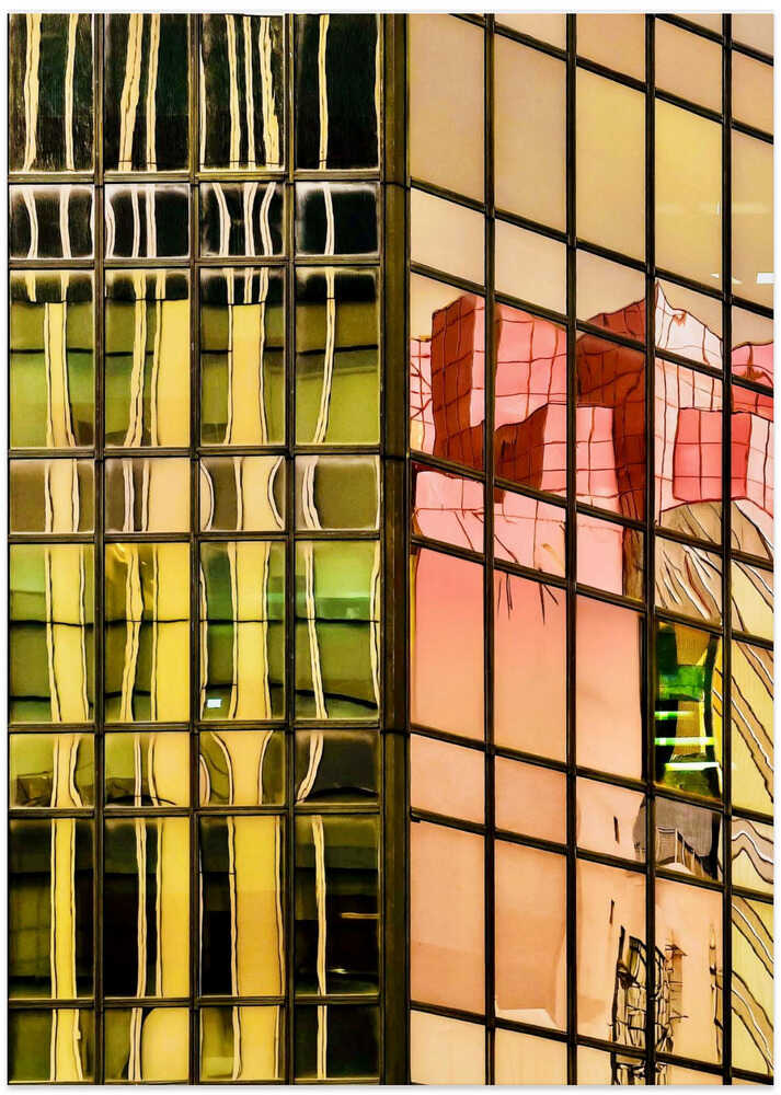 Reflections in Glass - Hong Kong