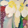 Grapes and Flowers