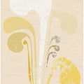 Abstract Paper Cut Composition Butter Yellow 3