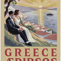 Greece Vintage Travel Poster
