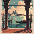 Venezia Vintage Travel Poster