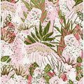 Tropical Lounge Cockatoos Pink pattern