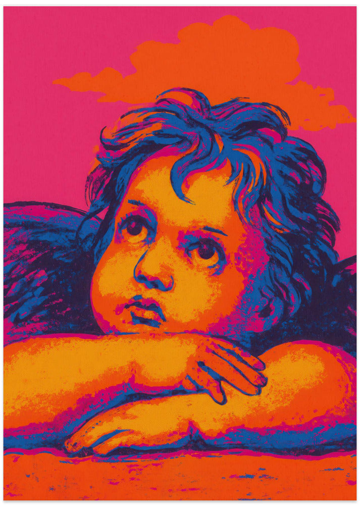 Vibrant Cherub Dreams