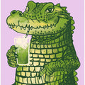 Matcha crocodile