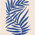 Blue Palm Leaves