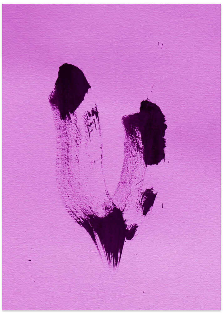 Purple Brush Embrace