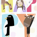 Happy! Illustrated Happy Letters by Artist Carla Daly