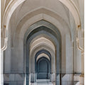 Corridor at Al Alam Palace, Muscat, Oman