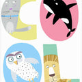 Cool! Illustrated Cool Animal Letters by Carla Daly