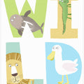 Wild! Illustrated Wild Letters by Artist Carla Daly