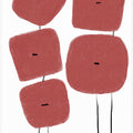 Red Geo Flowers