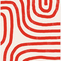 Red Modern Lines