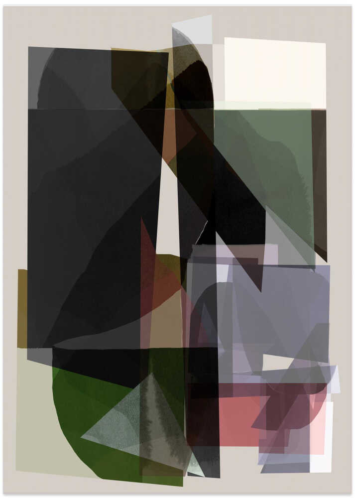 Urban Layers: A Deconstructed Abstract Landscape