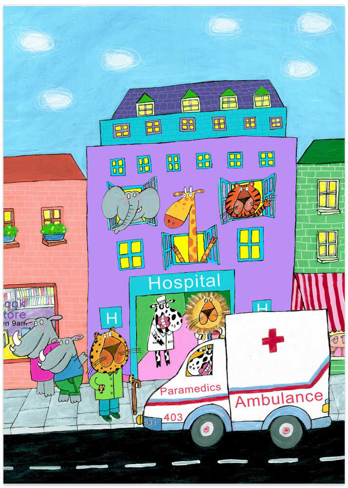 Visiting the Hospital by Carla Daly