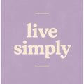 Livesimply(purpe)