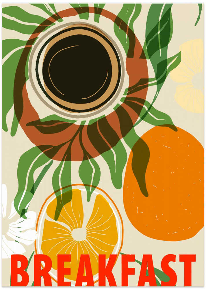 Breakfast Bliss: Coffee & Citrus