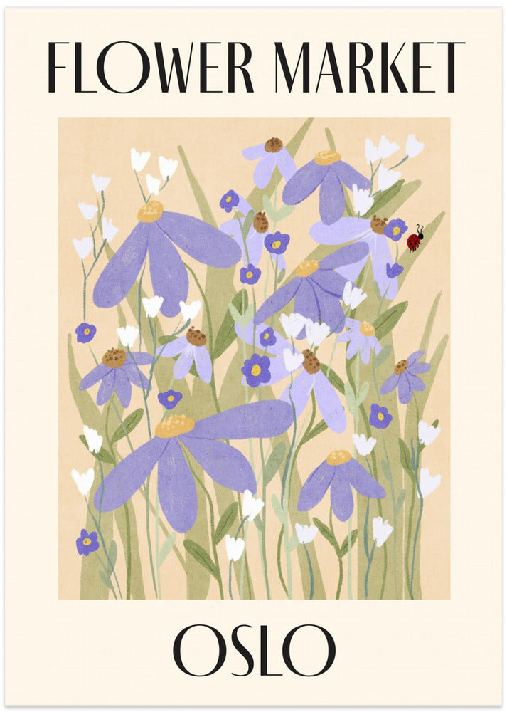 Flower Market Oslo Norway