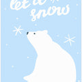 Polarbearletitsnow
