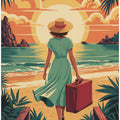 Woman On Vacation