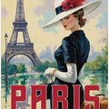 Paris Vintage Travel Poster