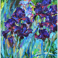 Irises in the Morning Light