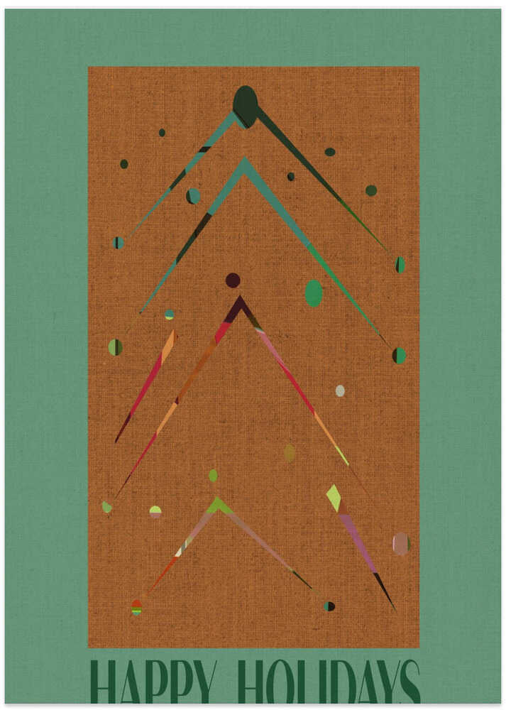 Stylised Evergreen Art