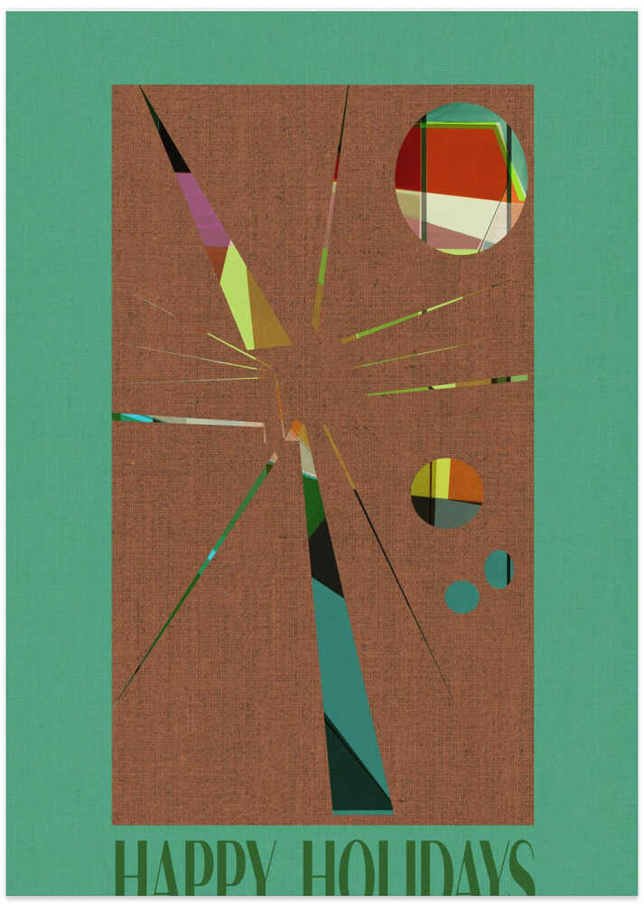 Modern Art Holiday Greetings