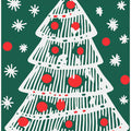 Festive Fir & Snowflakes Holiday