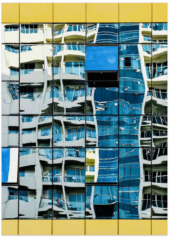 Reflections in glass - London UK