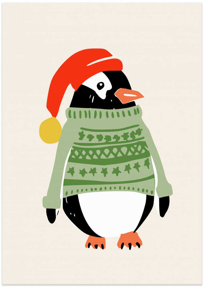 Cozy festive Penguin