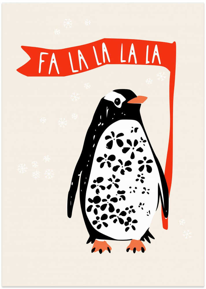 Fa La La La Festive Penguin