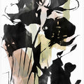 Black Floral Study No.2