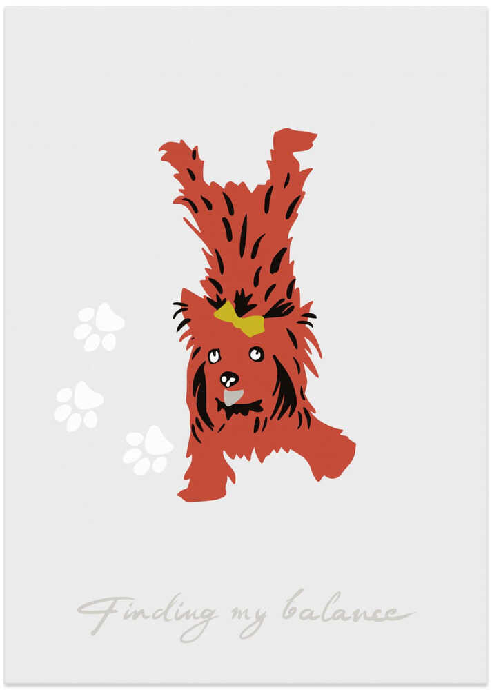 Yoga Dogs - Finding my balance