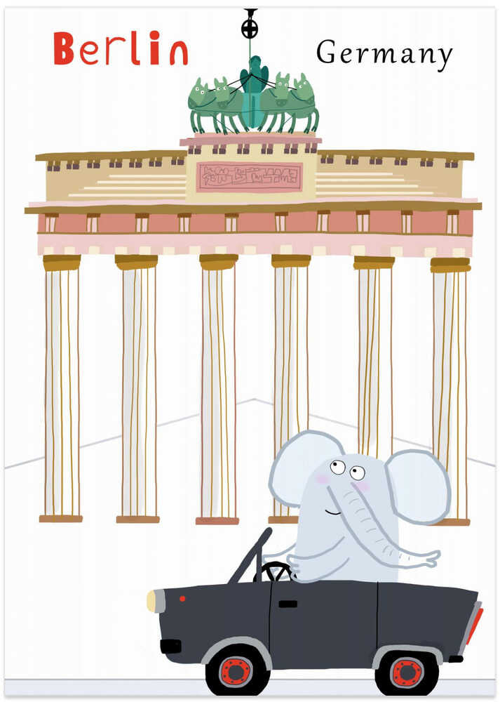 "Landmark25" Brandenburg Gate, Berlin, Germany