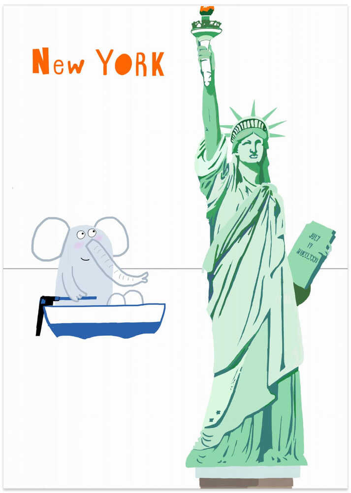 "LANDMARK25" Statue of Liberty, New York. USA