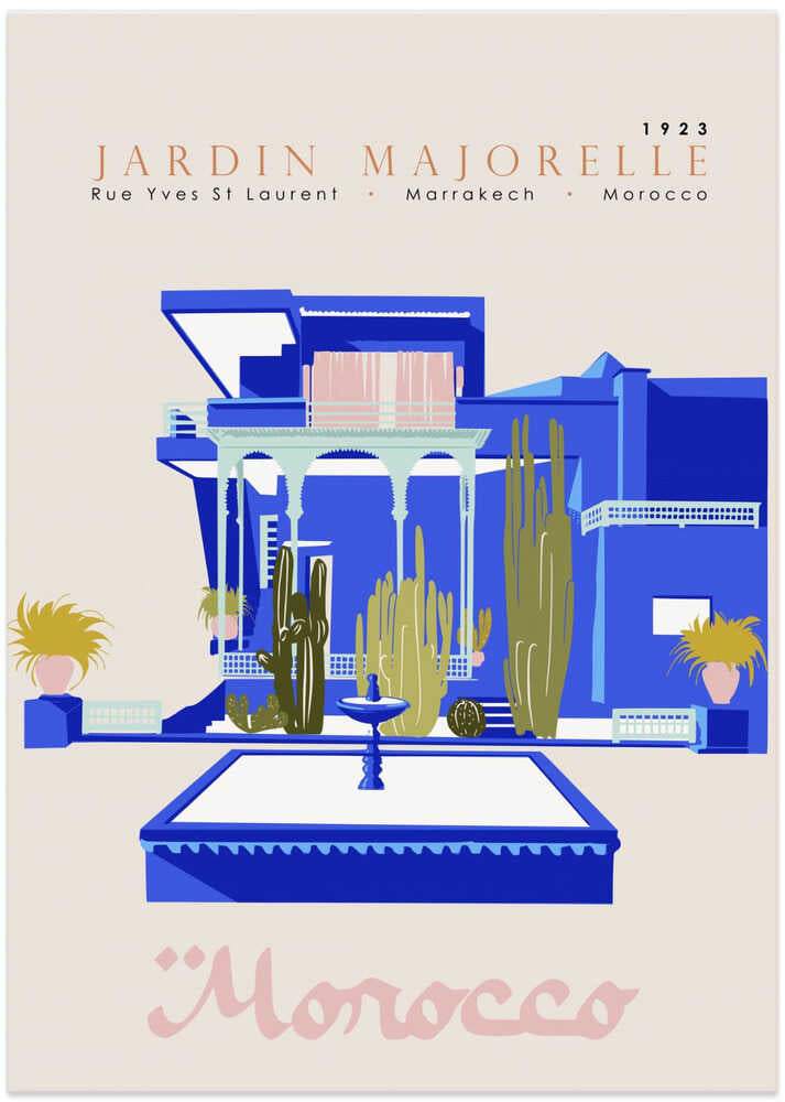 Jardin Majorelle,  Morocco, Marrakech
