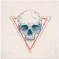 Skull in triangles
