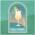 Art Prints of Kokteyl Pina Colada