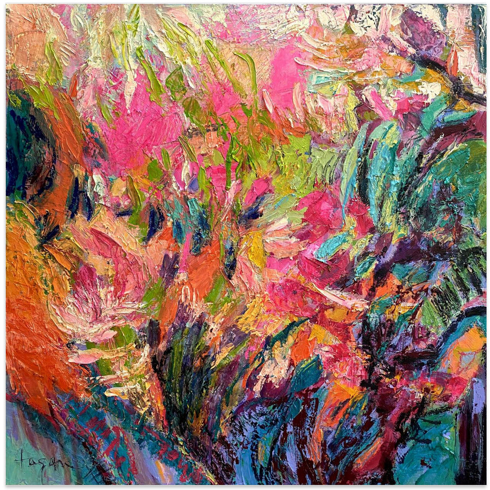 Vibrant Garden Burst