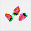Red Lavender Sweet Strawberries Fruit