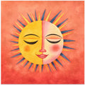 Whimsical Sun Face 1