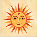 Whimsical Sun Face 2