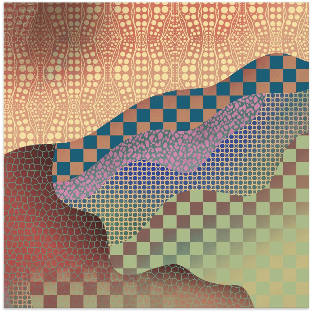 Aboriginal Pattern Collage